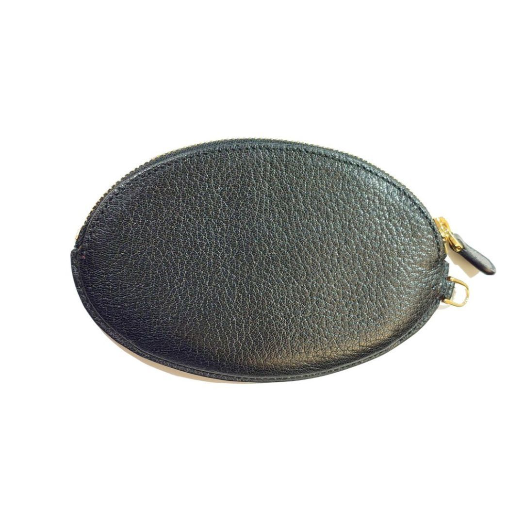 LOEWE ロエベ ゴールドロゴ オーバル ジップ コインケース 小銭入れ