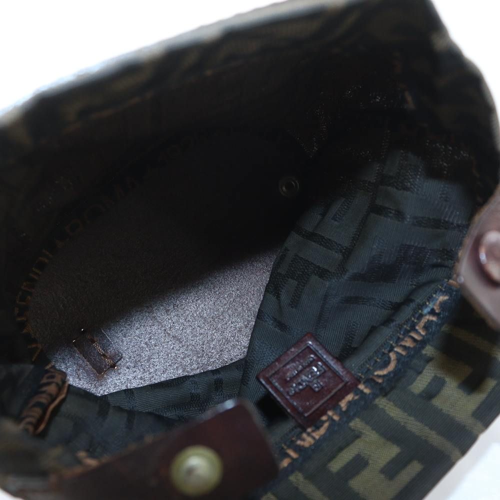 フェンディ FENDI ハンドバッグ ズッカ柄 ミニトート キャンバス  