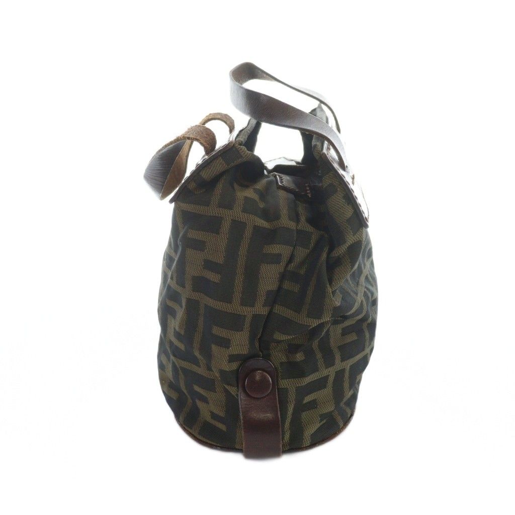 フェンディ FENDI ハンドバッグ ズッカ柄 ミニトート キャンバス