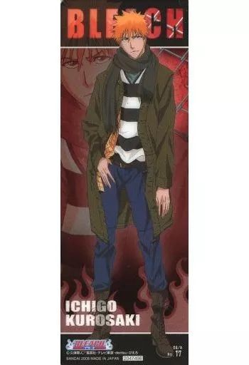 中古】食玩 トレーディングカード 17.黒崎一護(私服) 「BLEACH