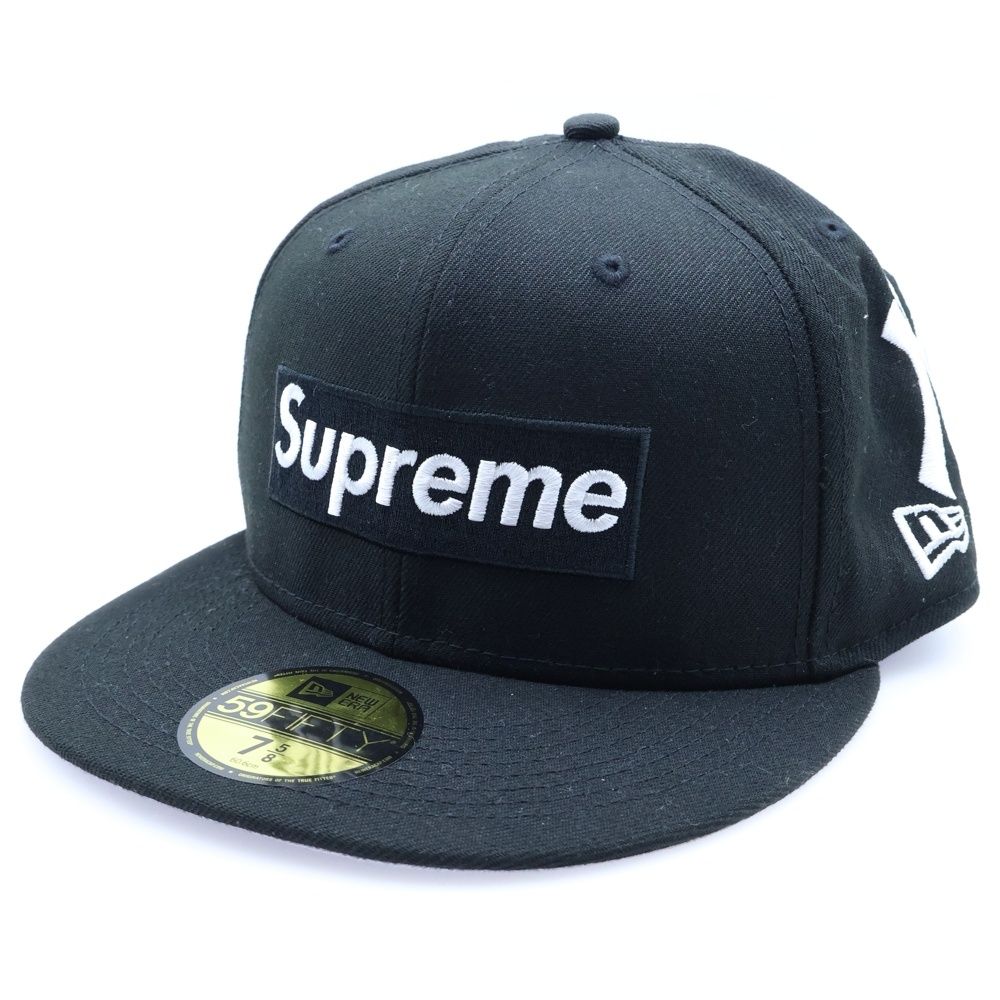 シュプリーム×ニューエラ　21ss SUPREME (シュプリーム) 21SS ×New Era New York Yankees Box Logo Cap