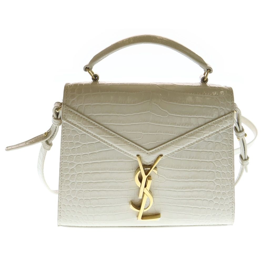 【m】イヴサンローラン　ショルダーバッグ　カサンドラ　YSL　ゴールド金具 ゴールドのYSLロゴがエレガント！サンローランから新作バッグ