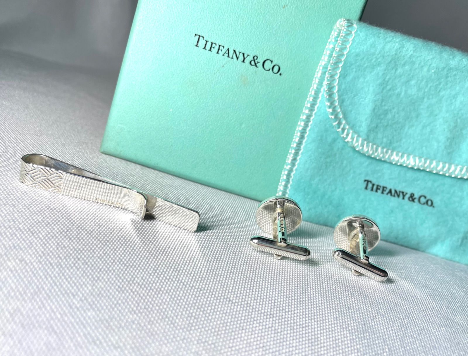 old tiffany ネクタイピン カフスセット old tiffany ネクタイピン カフスセット - メルカリ
