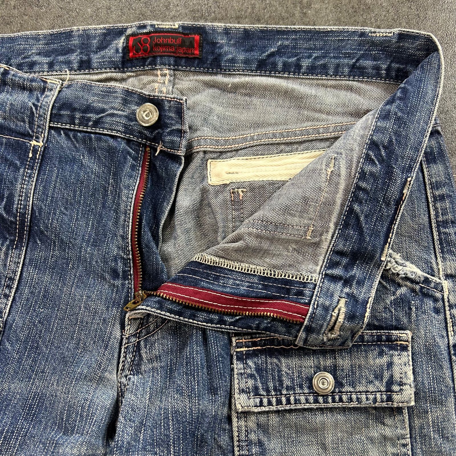 日本製 Johnbull Kojima Japan Denim Jeans ジョンブル 児島 デニム 
