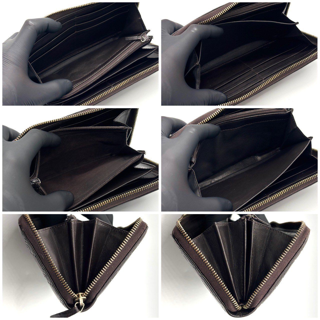 手元に品格が宿る】 GUCCI 長財布 ラウンドファスナー グッチシマ