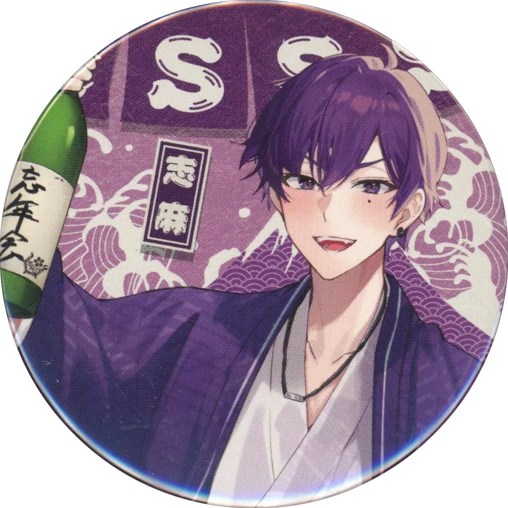 中古】バッジ・ピンズ 志麻(メインビジュアル) 缶バッジ 「浦島坂田船