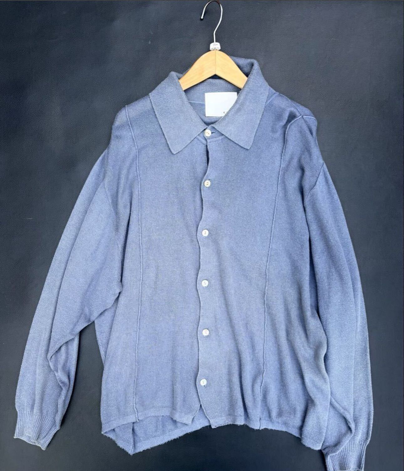 定価19,800円 KAIKO カイコー KAIKO BOX KNIT SHIRT ボックス ニット
