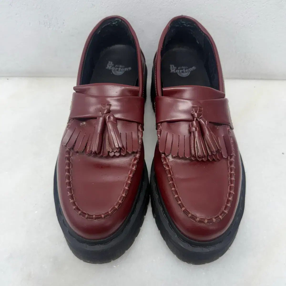 fllizxe Dr. Martens タッセルローファー バーガンディ Dr. Martens タッセルローファー バーガンディ