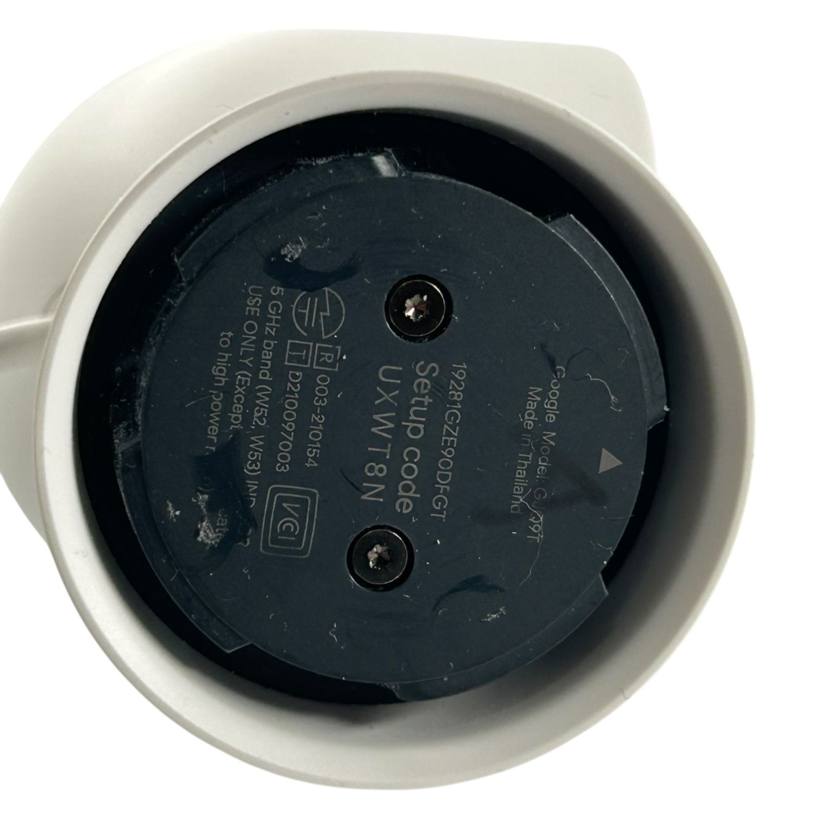 Google Nest Cam(屋内用/電源アダプター式) GA01998-JP ホワイト