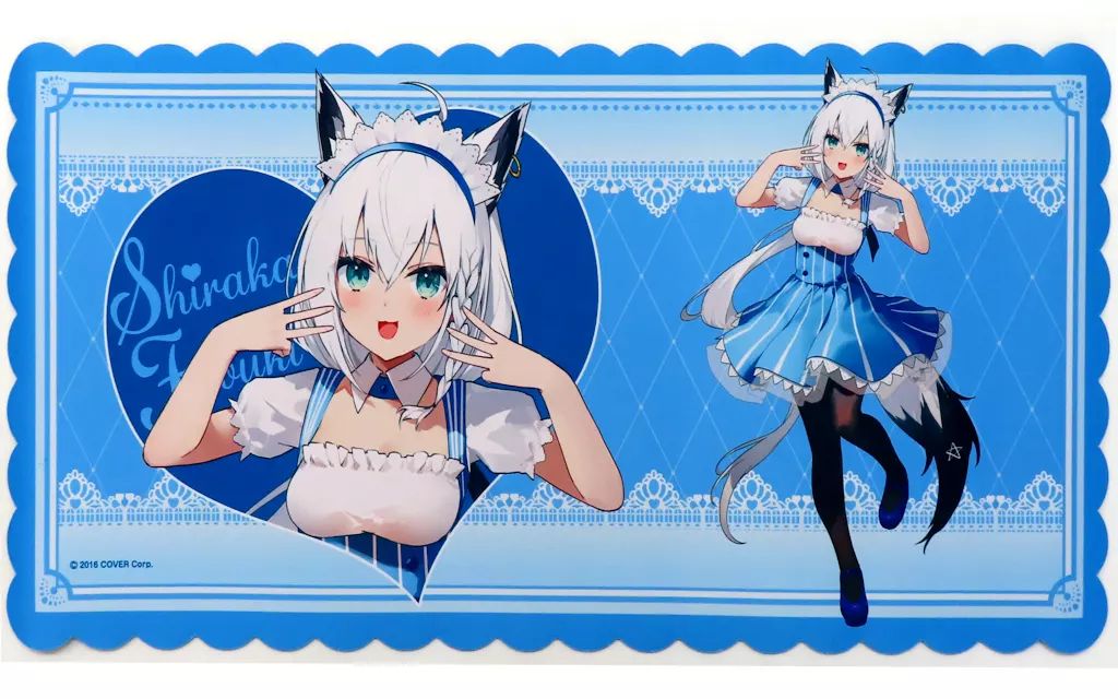 ホロライブ ローソン デスクマット 白上フブキ 未開封 未使用 デスクマットB(白上フブキ)【@Loppi・HMV限定】 : ホロライブ