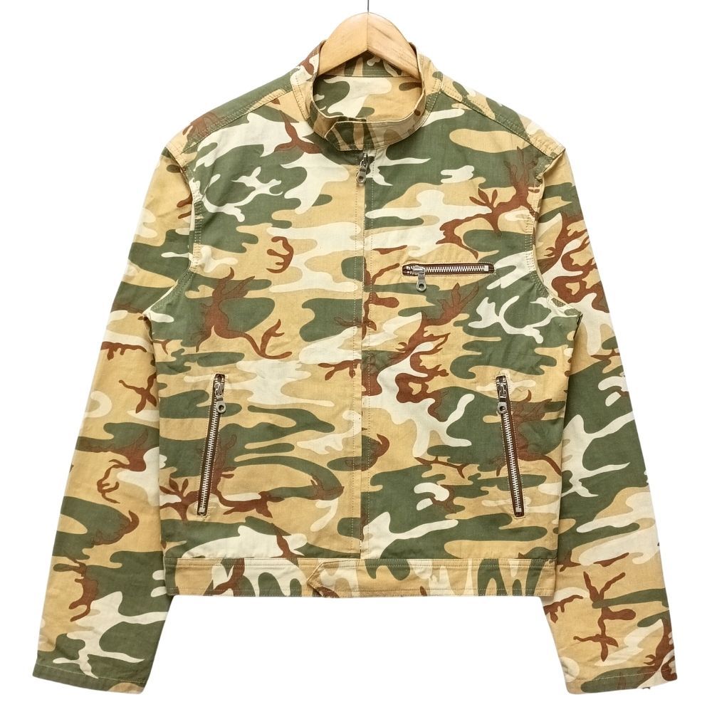 LUCIEN PELLAT-FINET ルシアンペラフィネ 迷彩 コットン ジップ