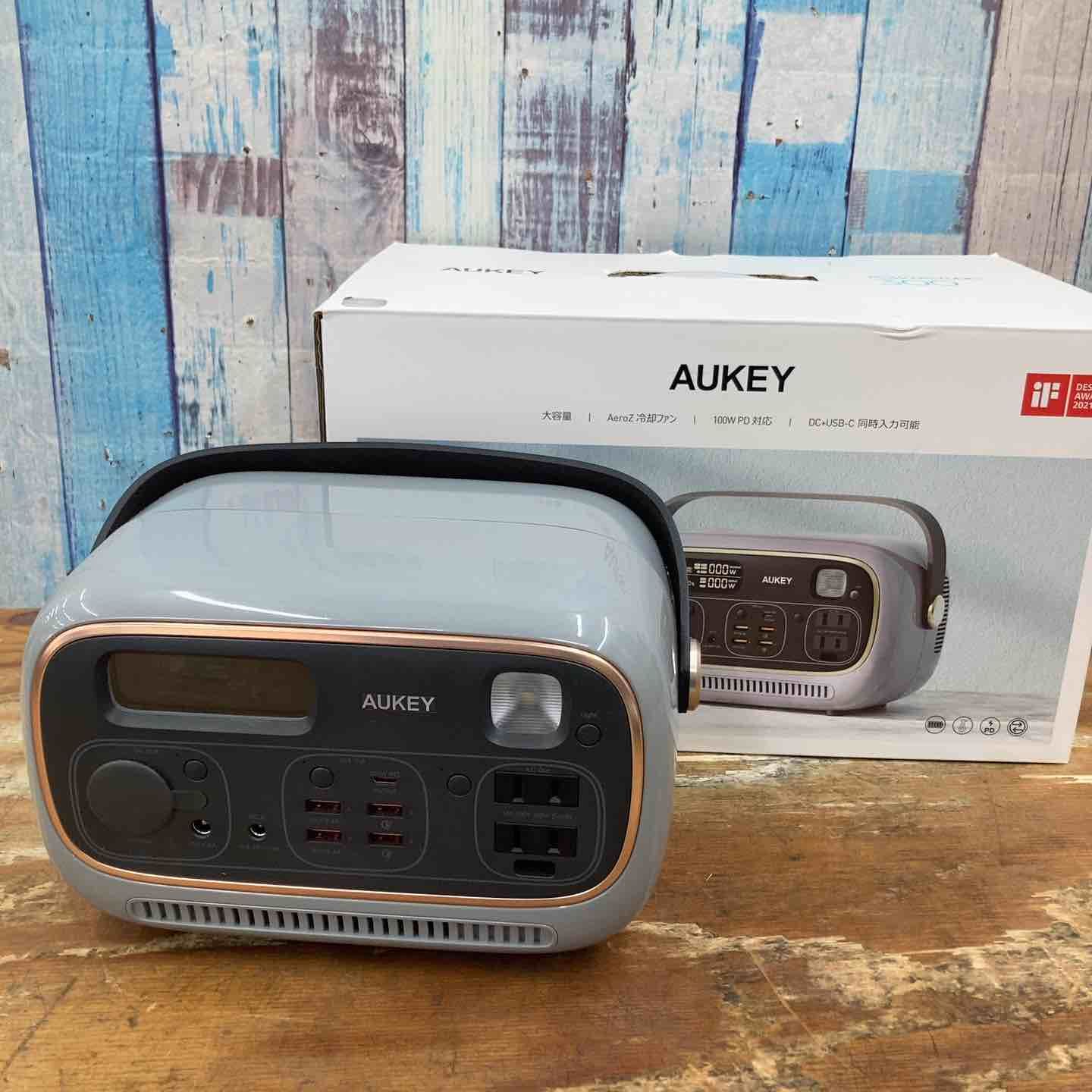 【美品】AUKEY 297WH ポータブル電源 PS-RE03 ブルー 中古美品】AUKEY 297Wh ポータブル電源 PS-RE03 ブルー【柏店】 - メルカリ