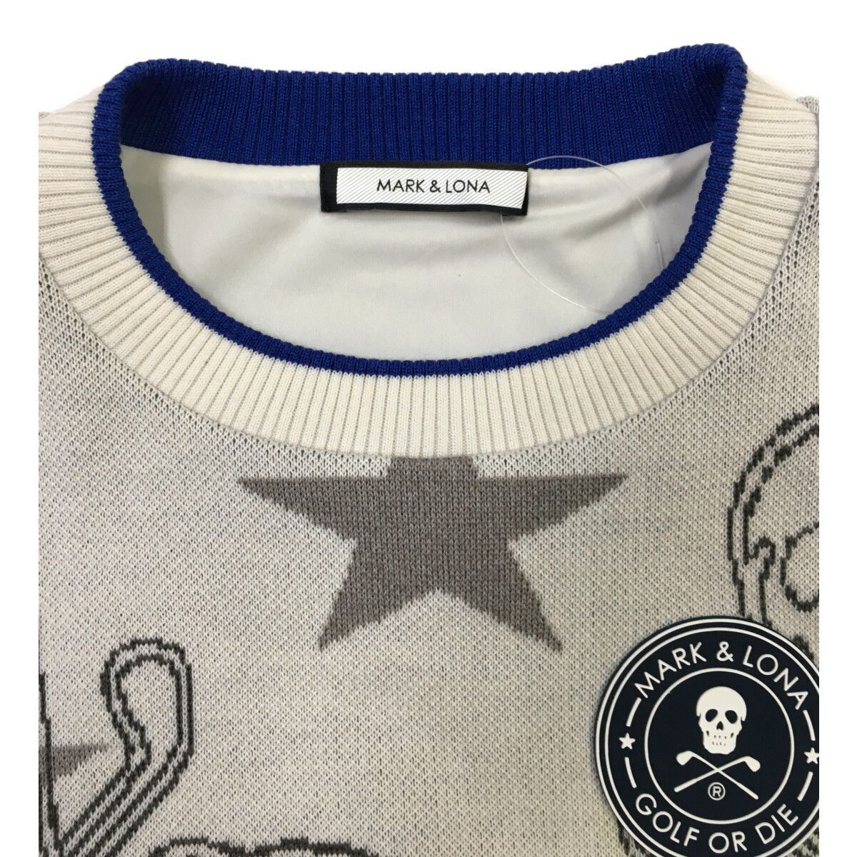 中古 レディース マークアンドロナ MARK&LONA セーター 36(S) 白