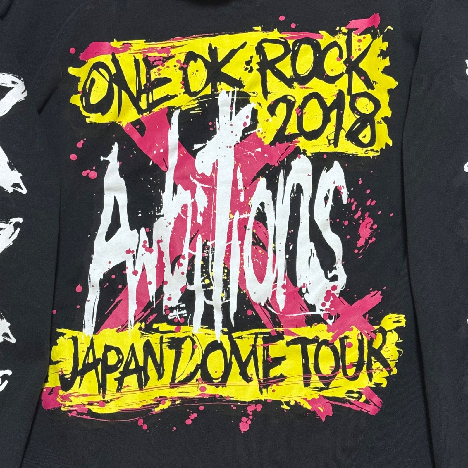 ONE OK ROCK 2018 Ambitions ジャパンドームツアー パーカー L - メルカリ ONE OK ROCK 2018 Ambitions ジャパンドームツアー パーカー L - メルカリ