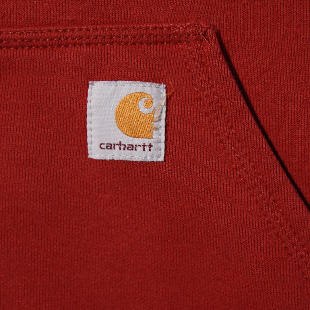 美品レアカラー 00s USA製 カーハート チョアコート バーガンディ レッド カーハート Carhartt パーカー L 相当 表記 M バーガンディレッド 00s