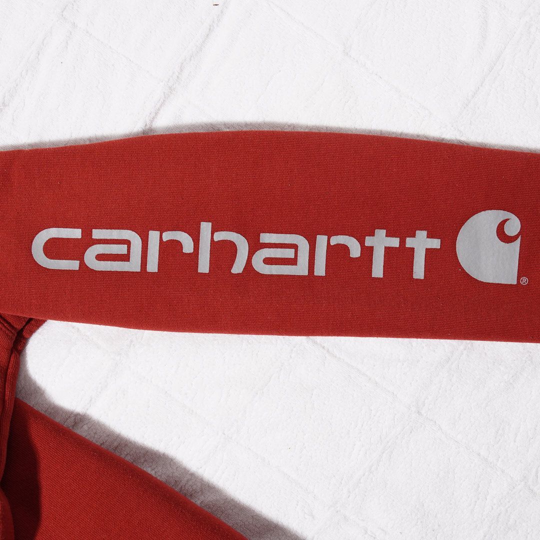 カーハート Carhartt パーカー L 相当 表記 M バーガンディレッド 00s