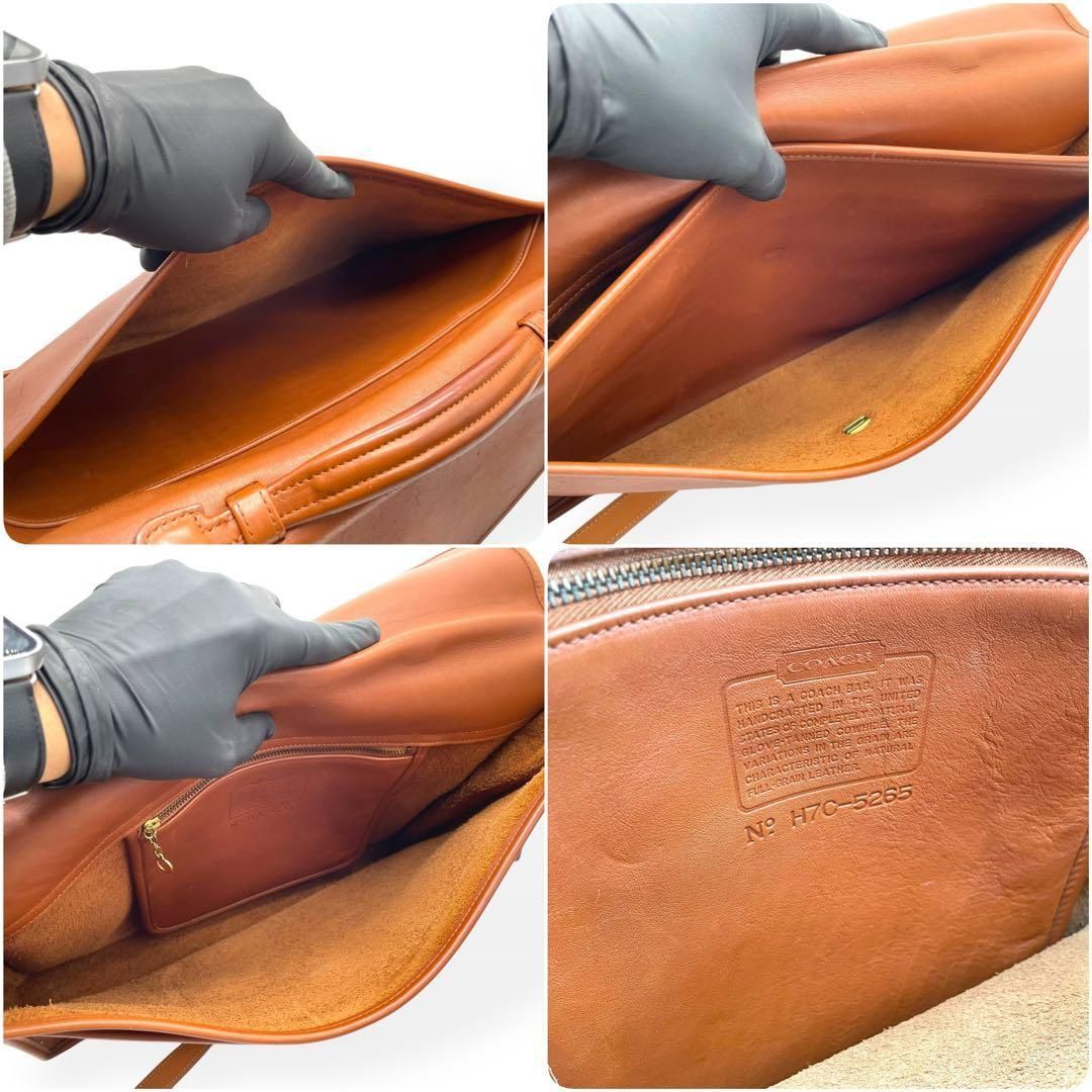 極美品 COACH オールドコーチ 2way ブリーフケース USA製 5265 - メルカリ