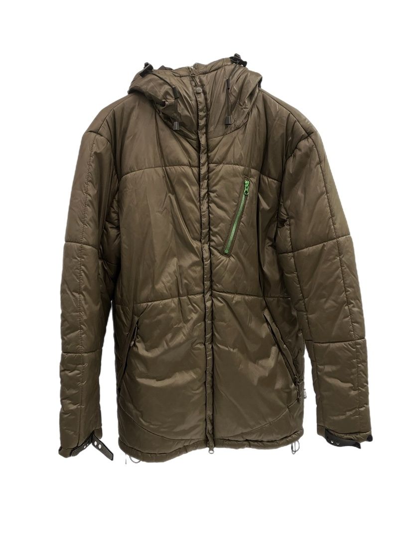 STUSSY モノグラム ナイロンブルゾンジャケット カーキ　Mサイズ 希少XLサイズ】STUSSY モノグラム ナイロンブルゾンジャケット カーキ