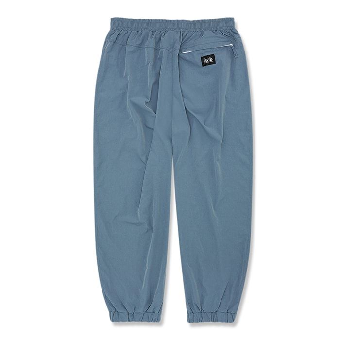 在庫処分セール】Arch dual logo flexible pants【black】【slate blue