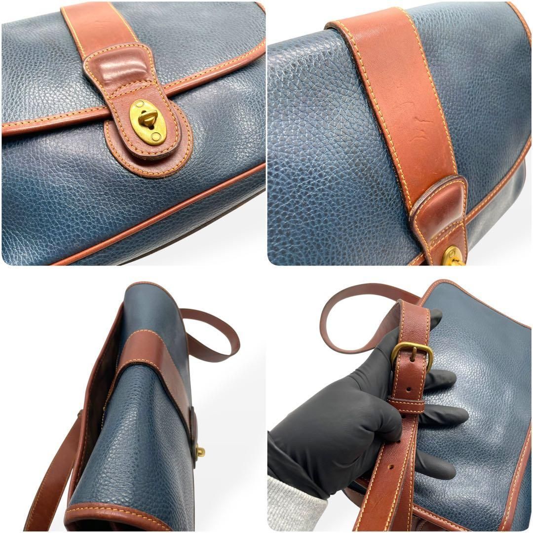 極美品 希少 COACH オールドコーチ ショルダーバッグ シェリダン USA製  