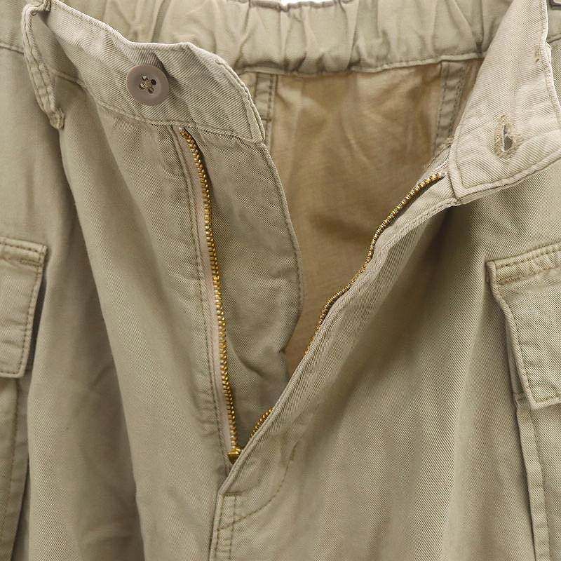 プラージュ Plage 24SS military パンツ ミリタリー ボトムス ジップ