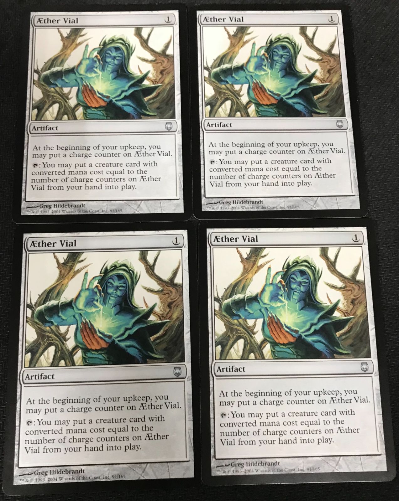 MTG 霊気の薬瓶 英語 4枚セット - メルカリ