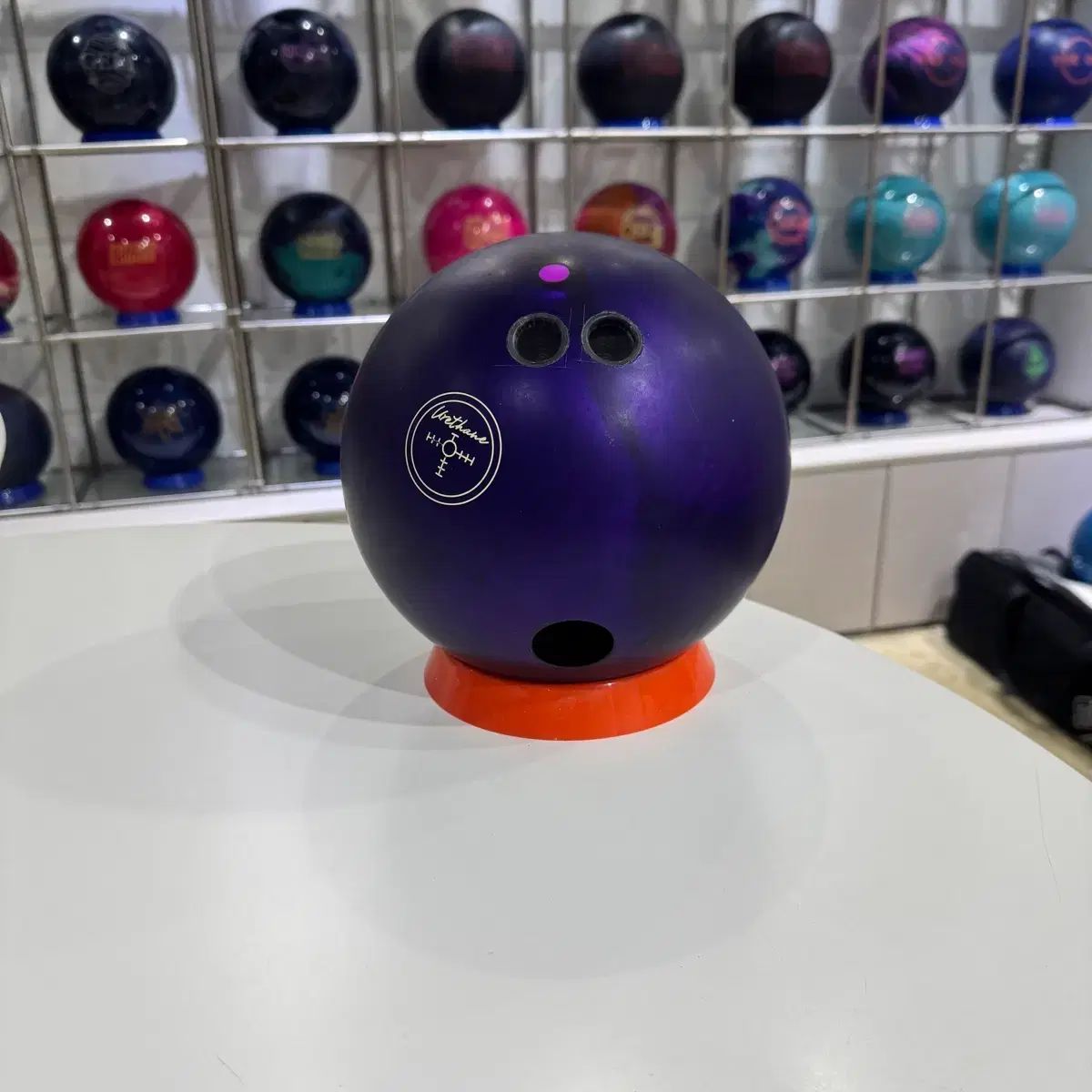 PURPLE HAMMER(ハンマー) パール (中古ボーリングボール) (ウレタン