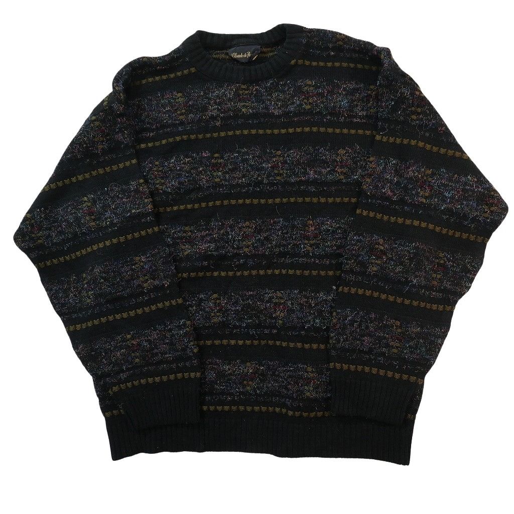 古着卸 まとめ売り 総柄 セーター 6枚セット (メンズ XL ) 幾何学模様