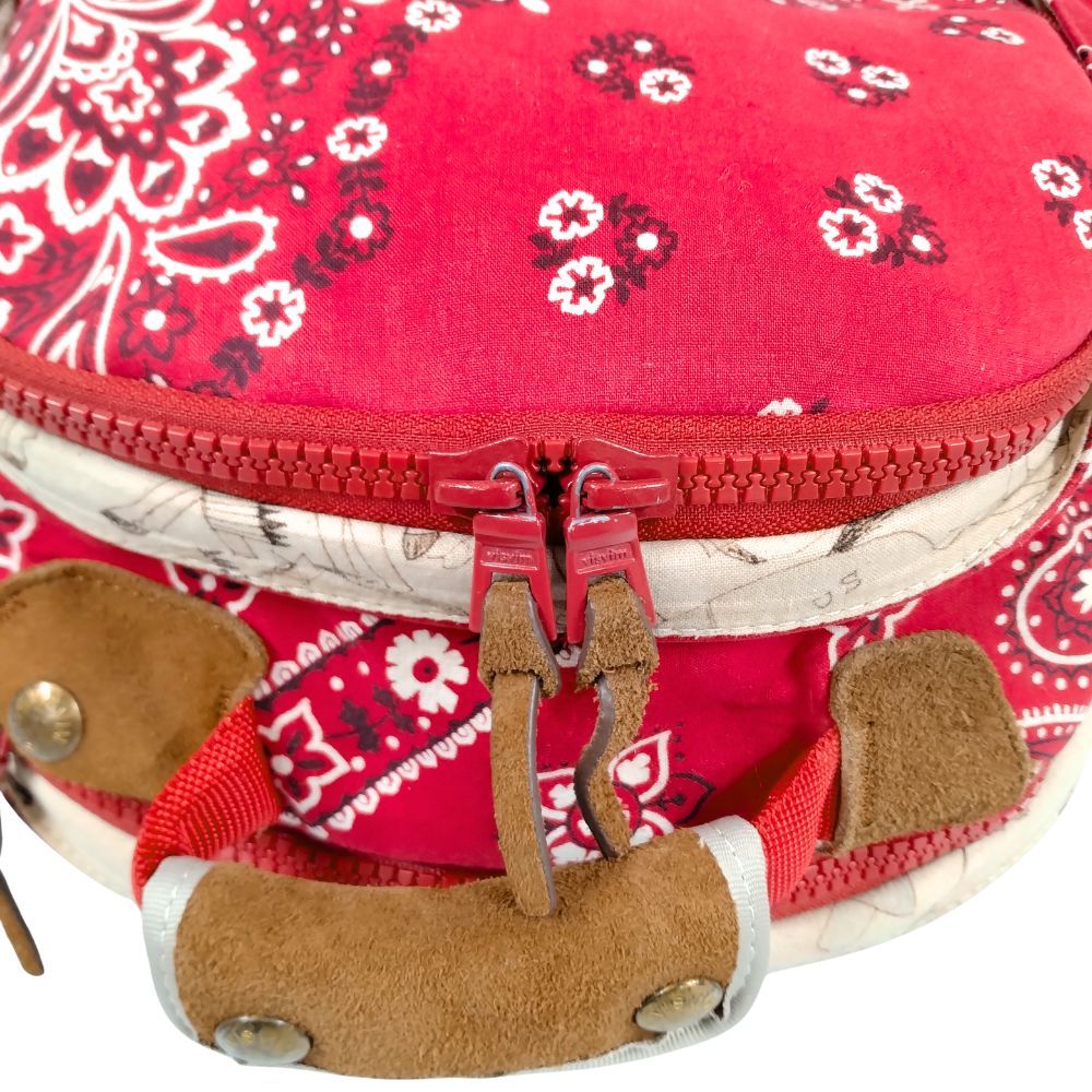 VISVIM ビズビム ICT BANDANA 22L バンダナ柄 バックパック レッド 22L 