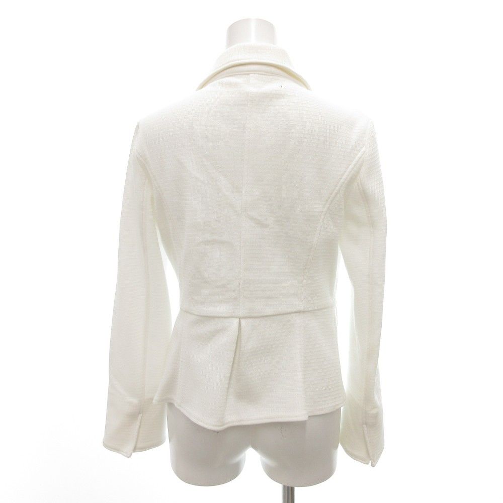 クレージュ courreges テーラードジャケット ブレザー 38 白 ホワイト