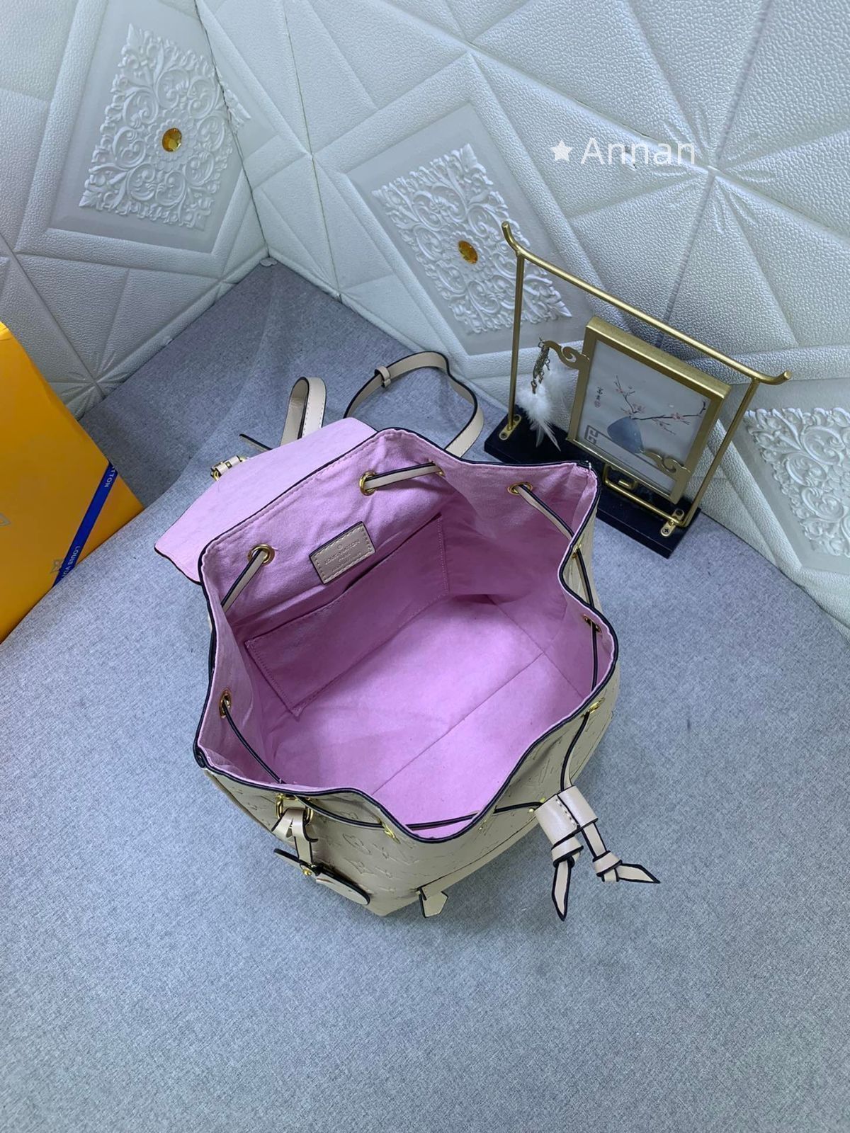 極美品 LOUIS VUITTON ルイヴィトン リュック モンスリPM アンプラント