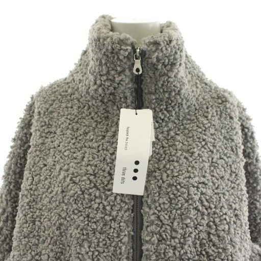 スリードッツ three dots プードルボア ケープ Poodle boa cape