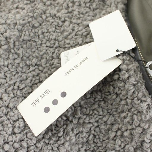 スリードッツ three dots プードルボア ケープ Poodle boa cape