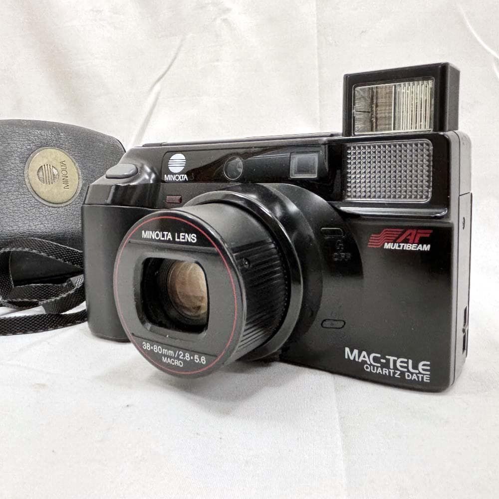 美品 動作品】MINOLTA MAC-TELE QUARTZ DATE フィルムカメラ♪ - メルカリ