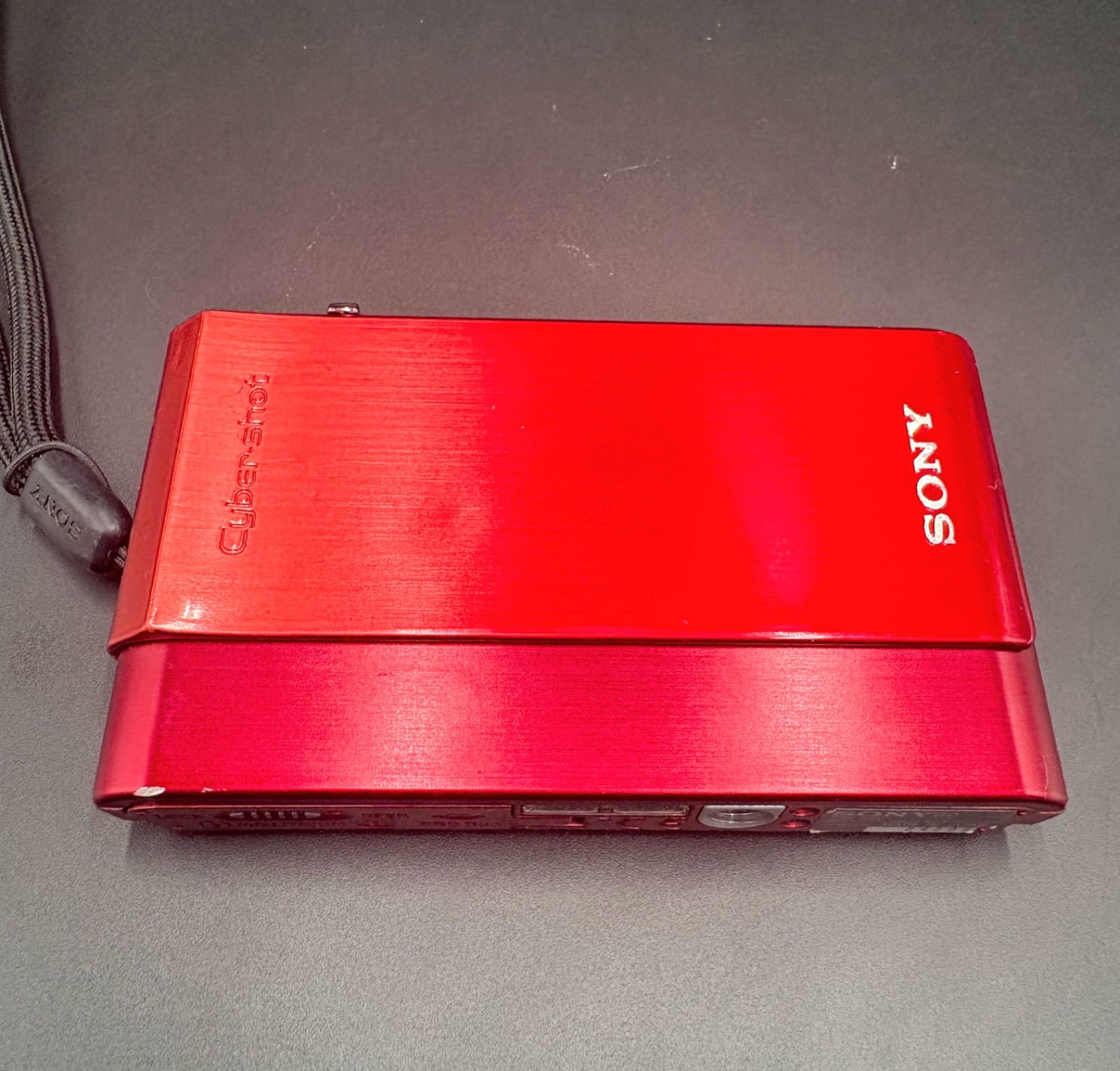 SONY デジカメ DSC-T900 レッド - メルカリ