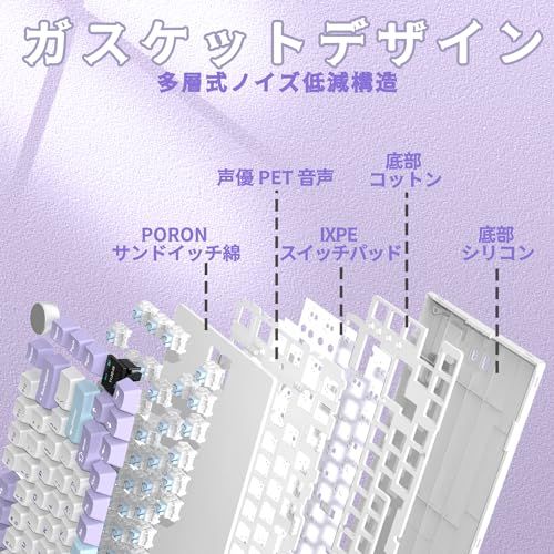  迅速に発送 A.JAZZ AK 820 Proメカニカルキーボード 75%リニア軸 RGBホットスワップ対応ゲーミング ノブ付きTFTスクリーン 2.4 Ghz| BT 5.1|有線 Gasket構造コンパクトなし24 K ゴールド ケーブル Ty ff 42971 f 包丁 電子レンジ その他 キッチン 食器