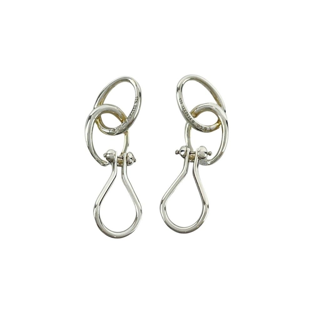 ティファニー □美品□ ダブル ループ イヤリング アクセサリー
