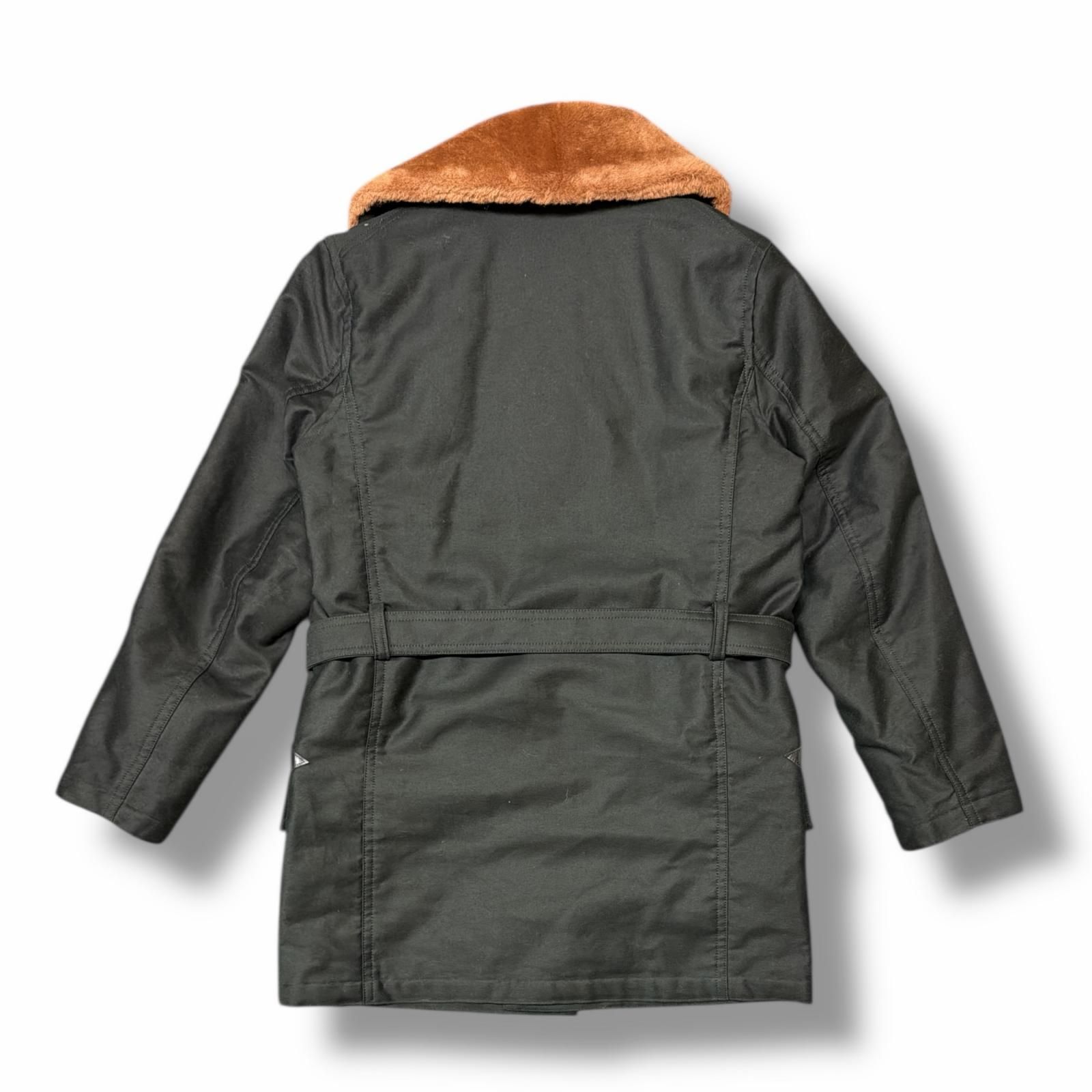 参考上代129800円 Dry Bones 25AW Moleskin Storm Coat モールスキン