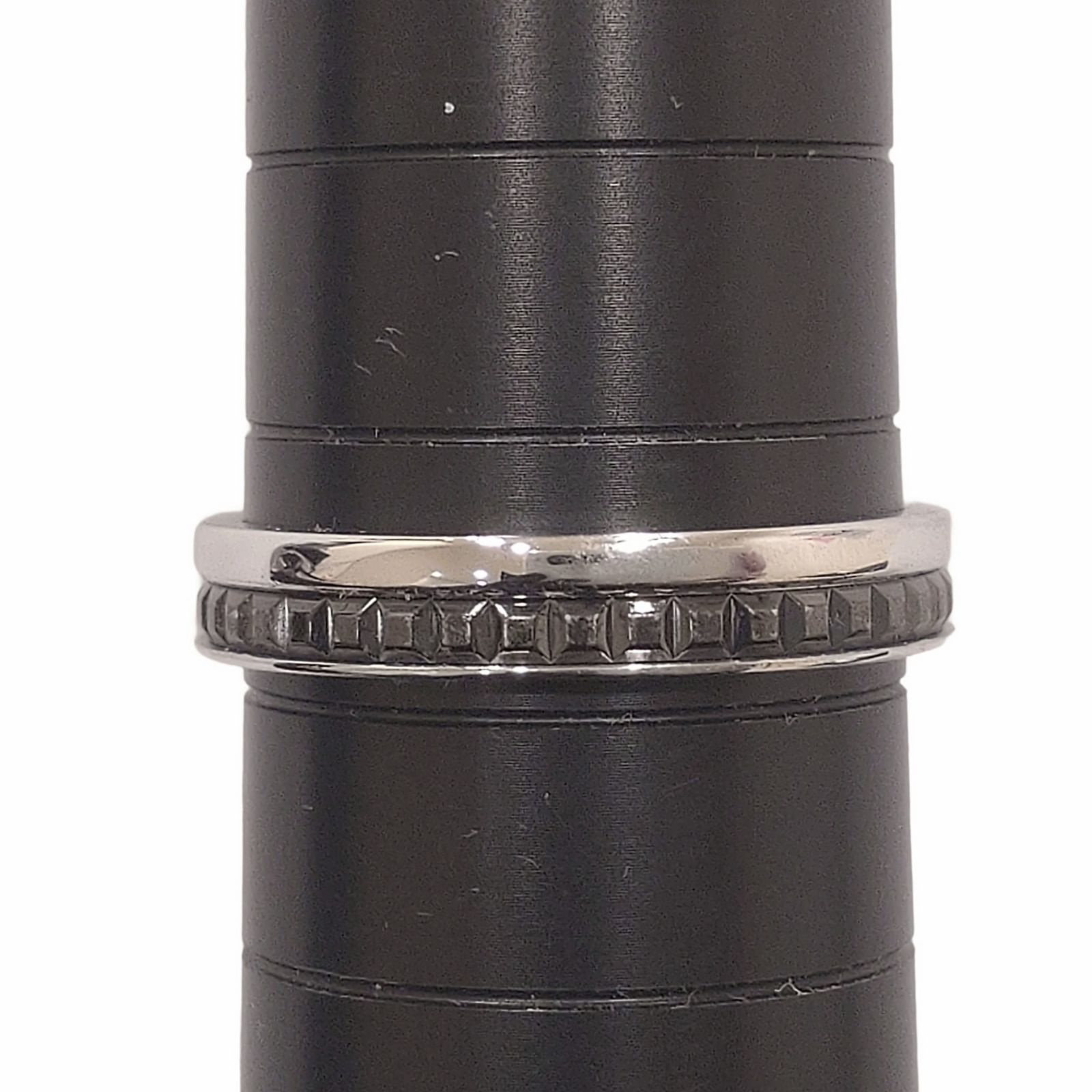 Au750 BOUCHERON ブシュロン キャトル ブラック リング ハーフ 59 