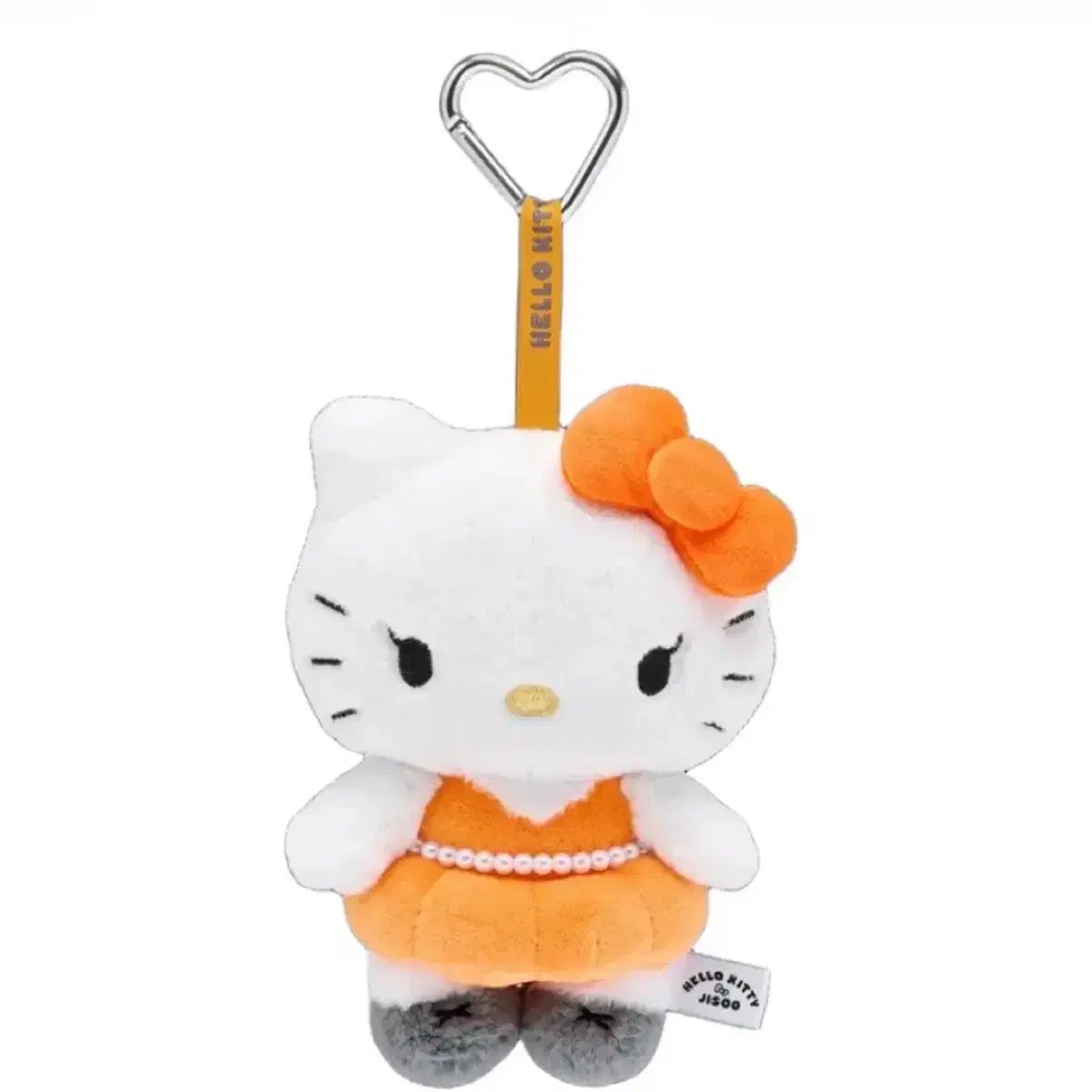 ハローキティ ジス キーホルダー オレンジ オープンボックス - メルカリ