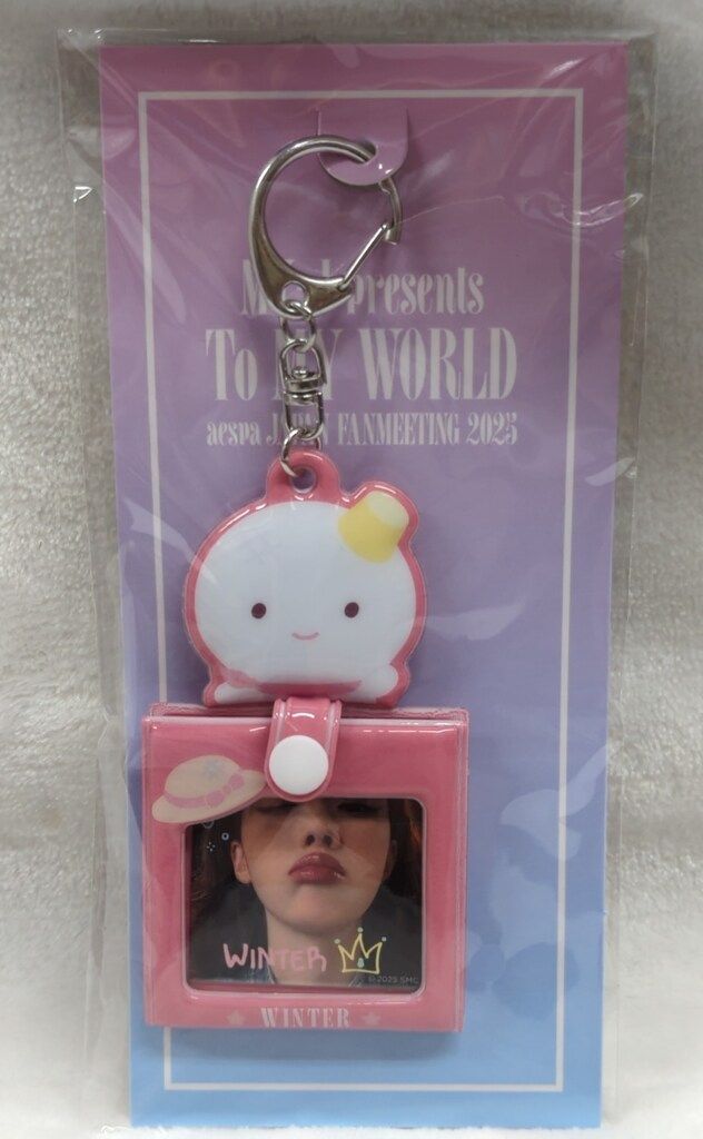 aespa winter ウィンター　アメリカ限定　キーホルダー　トレカ　セット aespa winter ウィンター アメリカ限定 キーホルダー トレカ セット