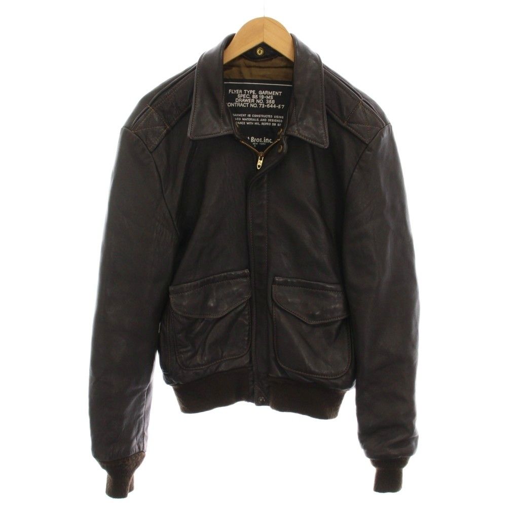 ショット SCHOTT 19-MS レザージャケット 革ジャン アウター 42