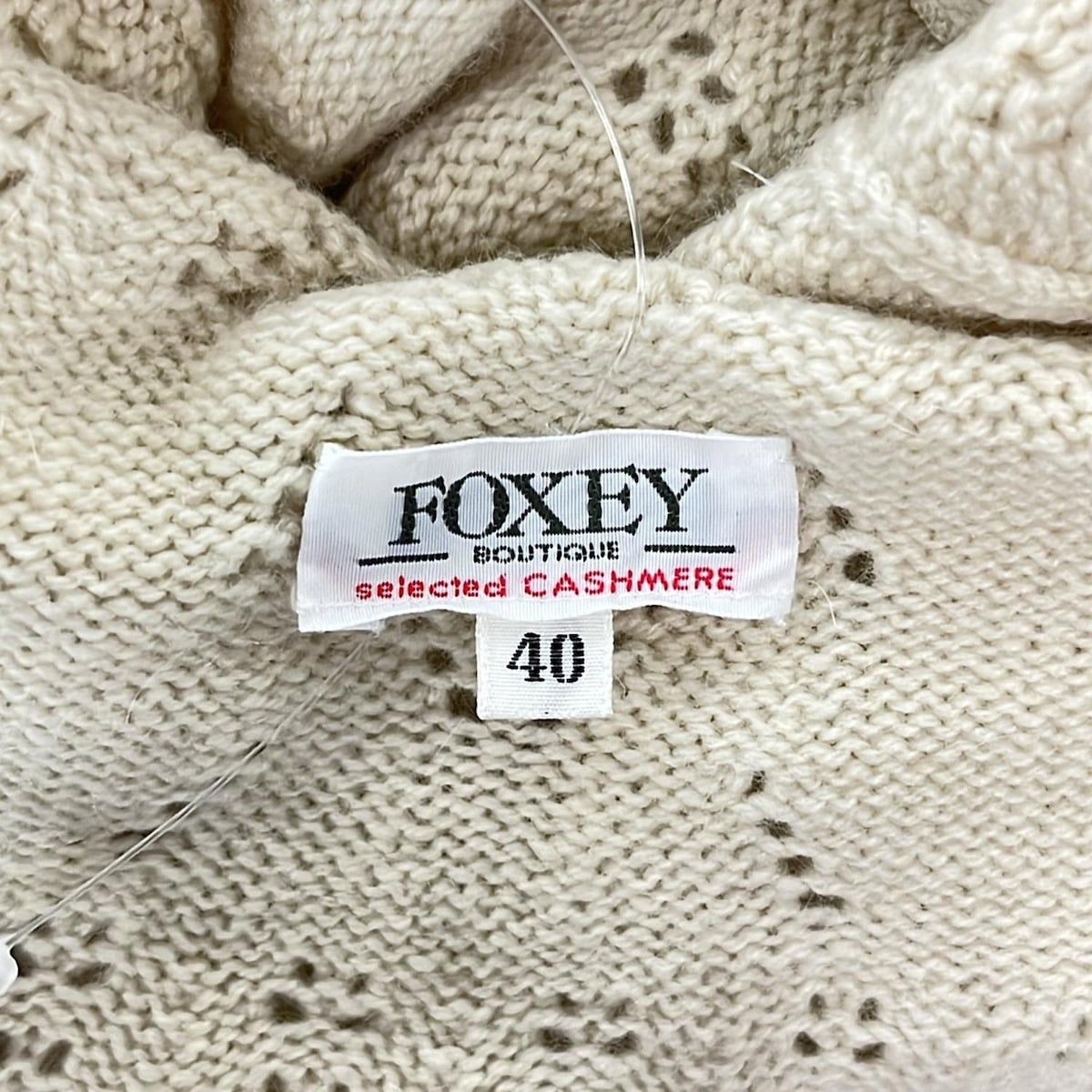 FOXEY(フォクシー) 長袖セーター サイズ40 M レディース美品 - 19594