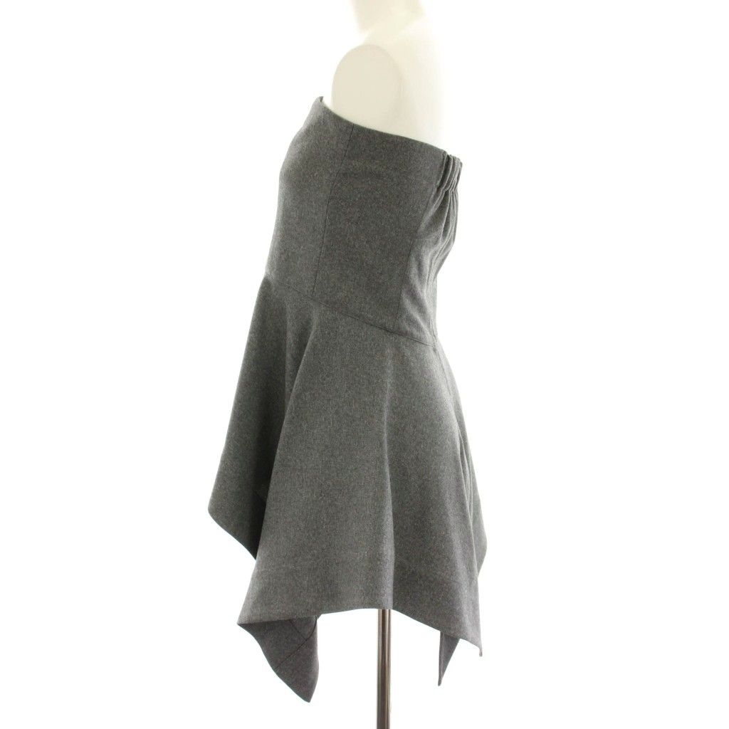 シーニュ Cygne 25SS ペプラムビスチェ mico ベアトップ 0 グレー /YM