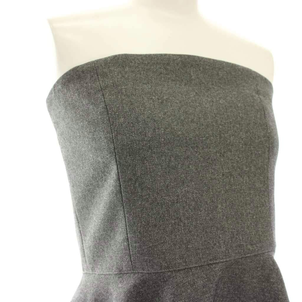 シーニュ Cygne 25SS ペプラムビスチェ mico ベアトップ 0 グレー /YM
