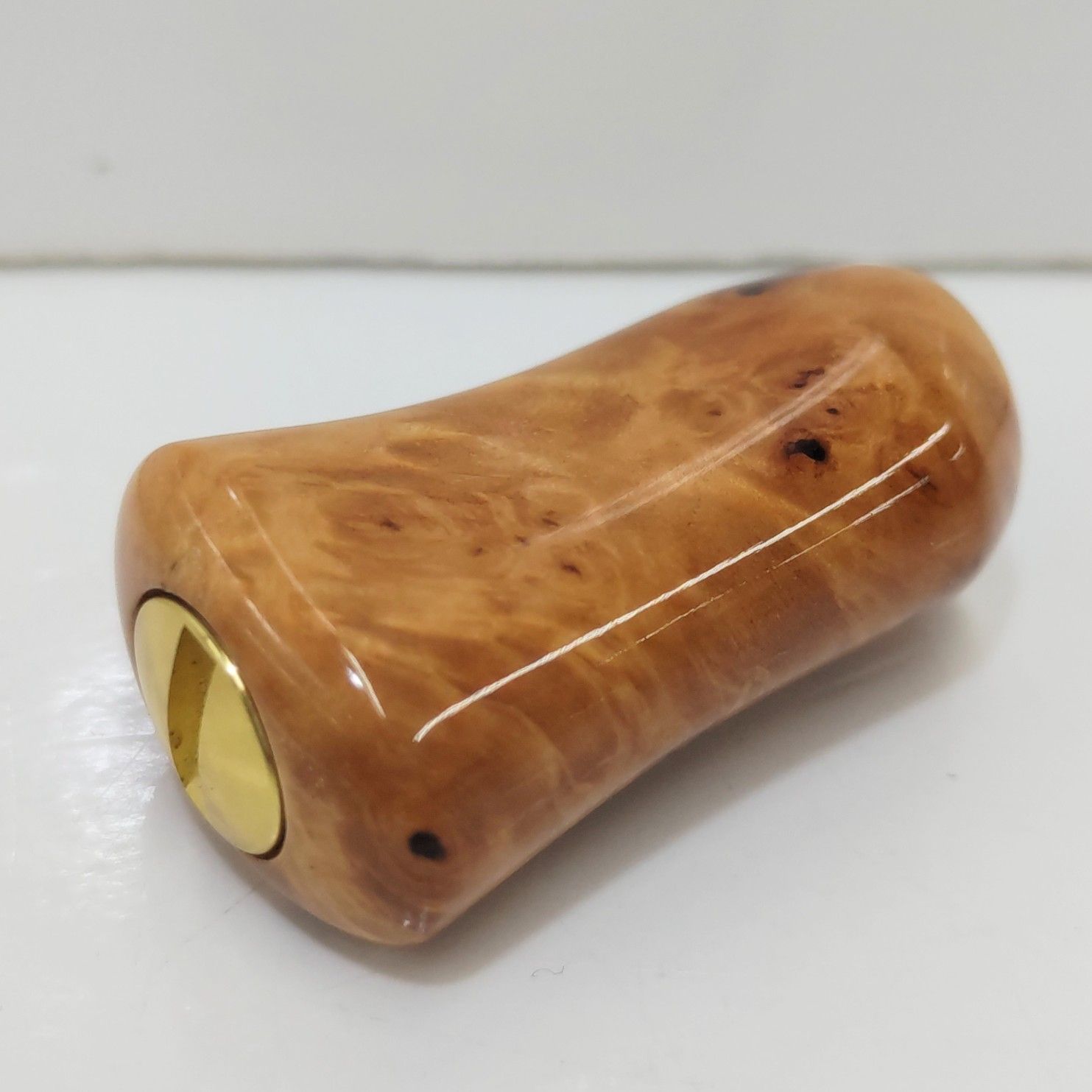 美品】わたらせ樹脂工房 ウッドノブ シマノ/ 左巻き用（01） - メルカリ