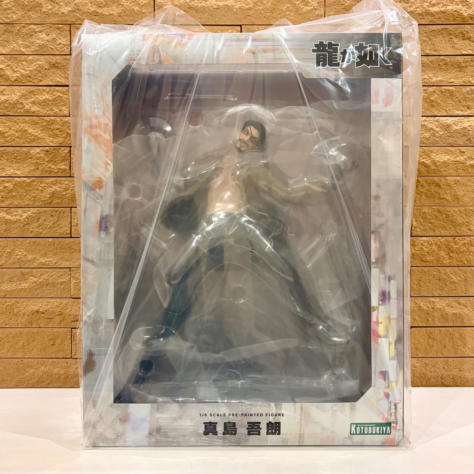新品未開封 壽屋(KOTOBUKIYA) 龍が如く 真島 吾朗 1/6スケール 塗装