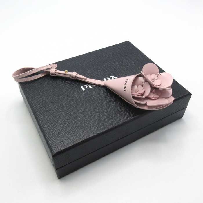 ピコレ　チャーム 新品】プラダ 9Y25J2 PELLETTERIA / COLORI VARI (ピンク系
