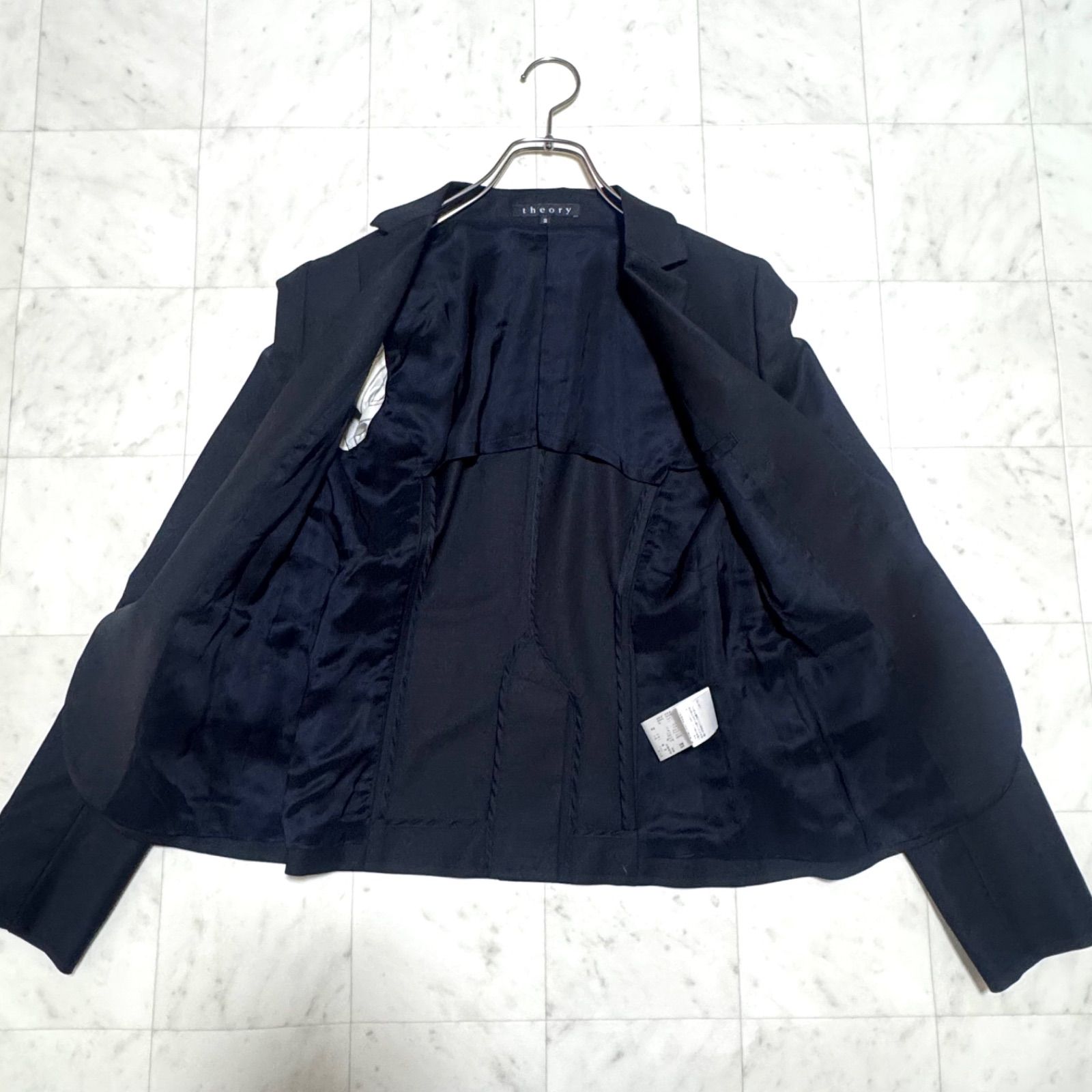セオリー テーラードジャケット GABE ブラック 日本製 - メルカリ