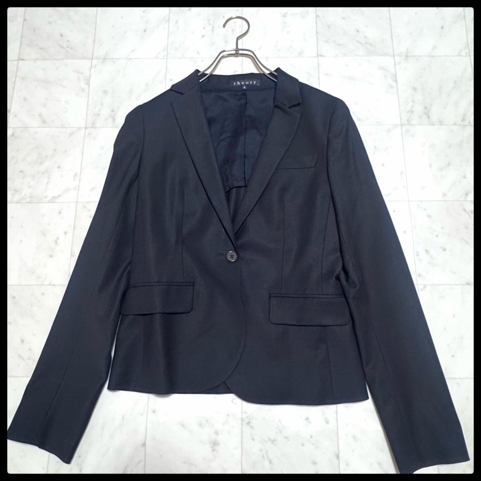 セオリー テーラードジャケット GABE ブラック 日本製 - メルカリ